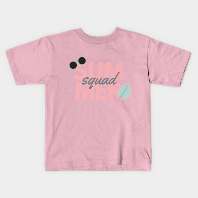 Summer Squad! Kids T-Shirt by Sleek Grab ™